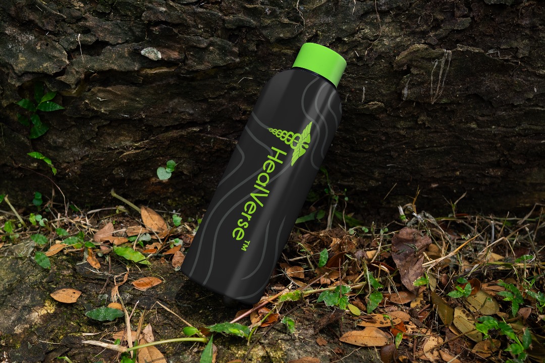 HealVerse Water Bottle 100% WP