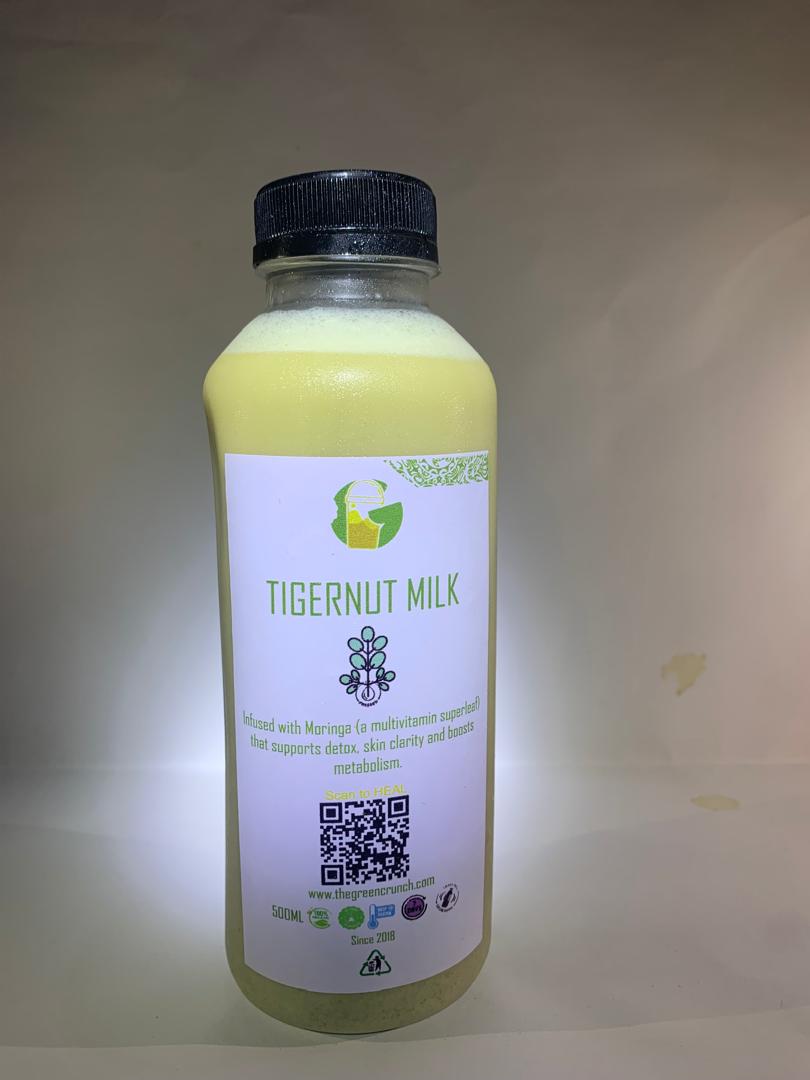 Tigernut Milk (Moringa)
